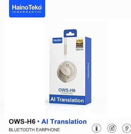 سماعات الترجمة haino teko h6