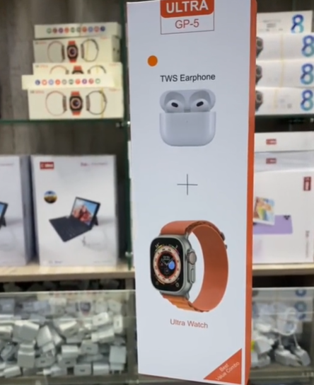 smart watch + airpods pro